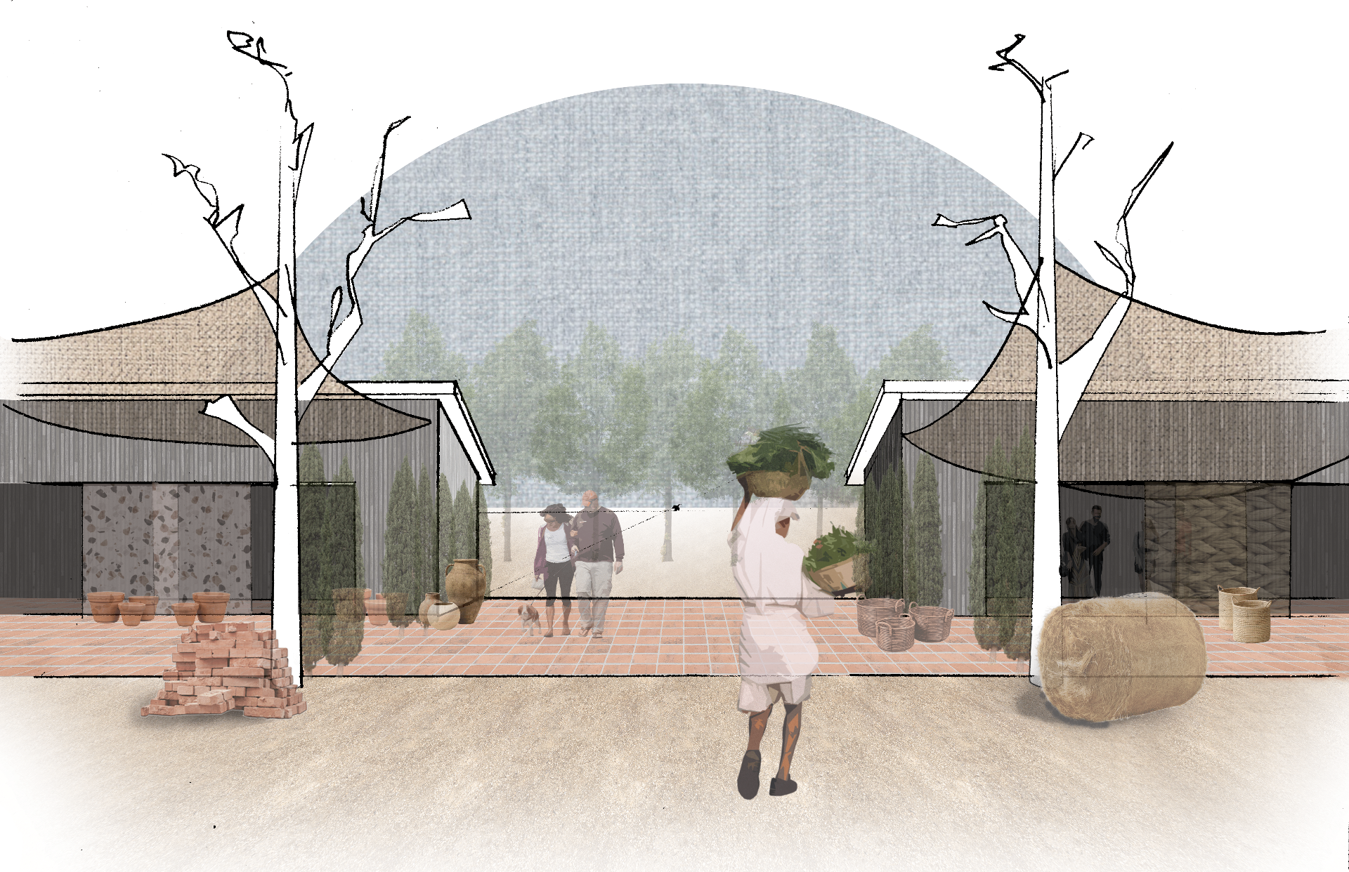 Vignette: Ceramics & Weaving Studios