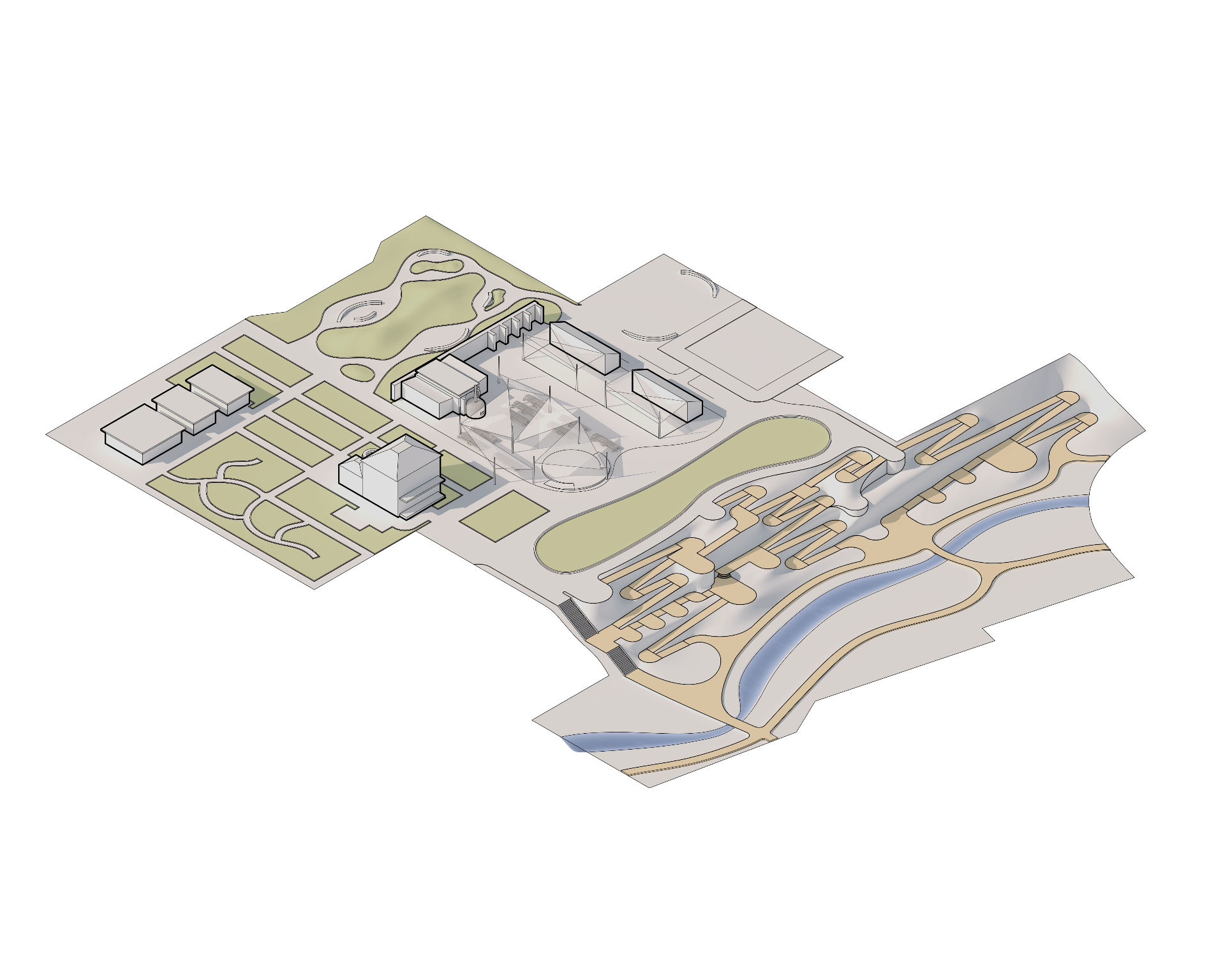 Site Axonometric