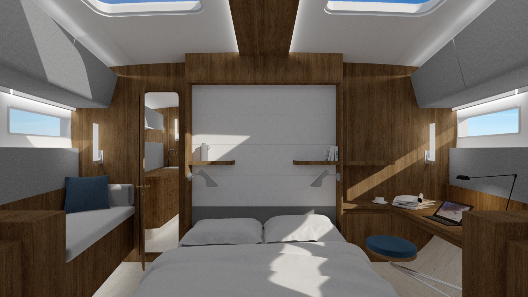 Interior Rendering: Main Cabin