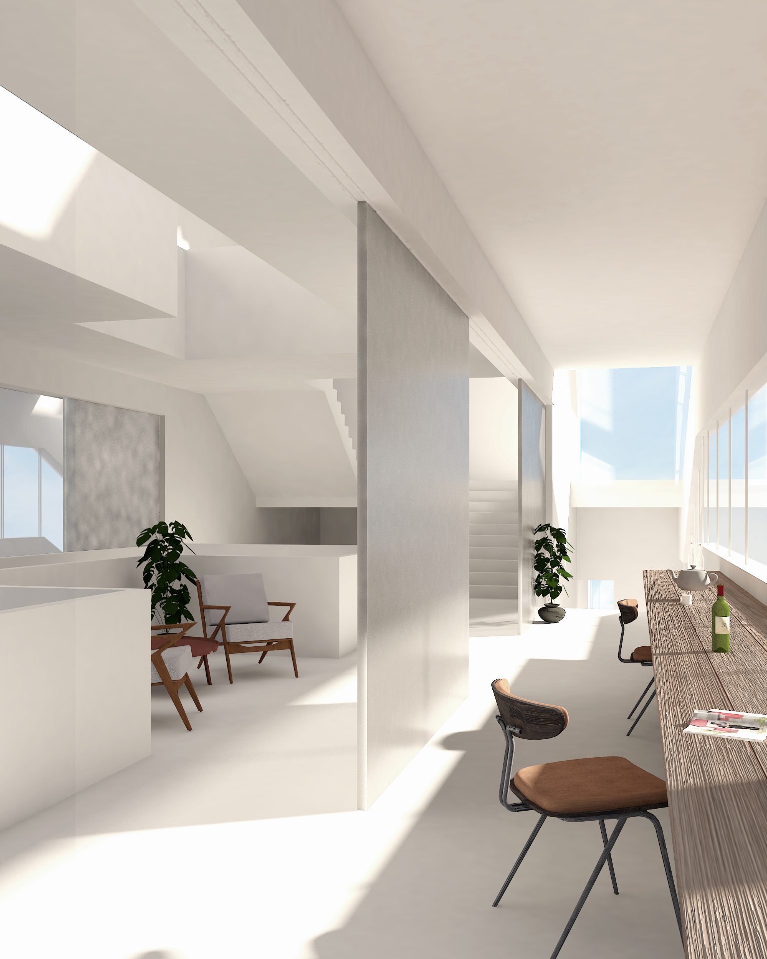 Interior Perspective: Residence